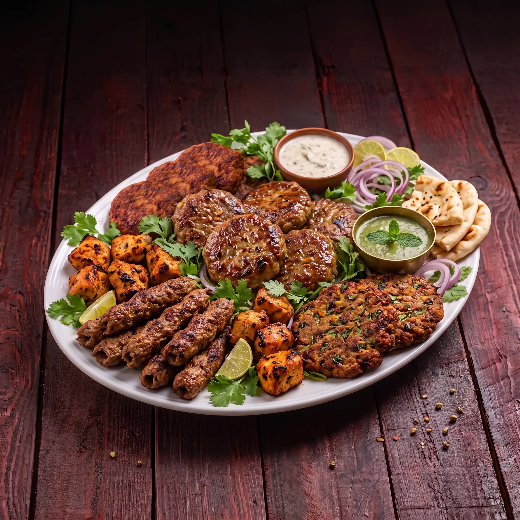 Kabab dishes from Shada Vaat